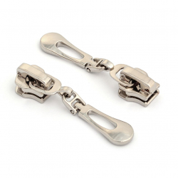 Замок MaxZipper автомат М#5 арт.S5 цв.никель уп.10шт