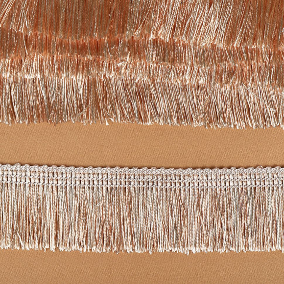 Бахрома для штор арт. 6152-0328 цв.6370 шир.40мм цв.кремовый уп.10м