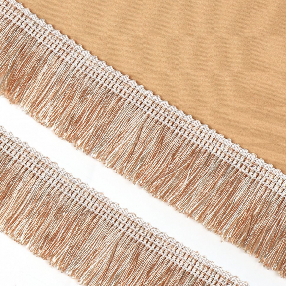 Бахрома для штор арт. 6152-0328 цв.6370 шир.40мм цв.кремовый уп.10м
