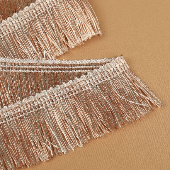 Бахрома для штор арт. 6152-0328 цв.6370 шир.40мм цв.кремовый уп.10м