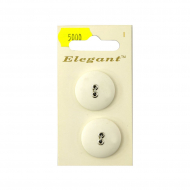 Пуговицы "Elegant" 3/4'' (19mm.) White