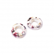 Бусины керамические TESОRO арт.TS-392 цв.006 18х15х5 мм