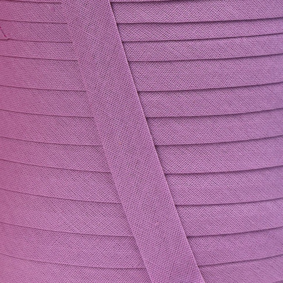 Косая бейка хлопок TBY арт.CB15 шир.15мм цв.F172 св.сиреневый уп.132 м