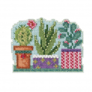 Набор для вышивания MILL HILL Суккулент 9х6 см