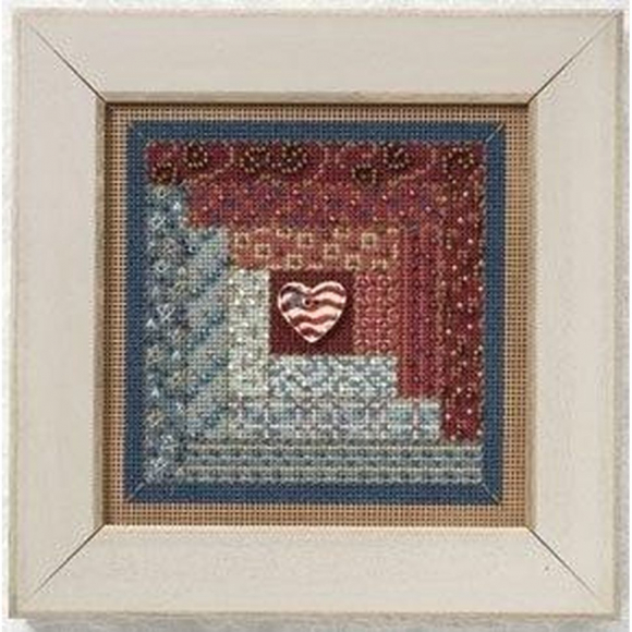 Набор для вышивания MILL HILL Коллаж 12,7х12,7 см