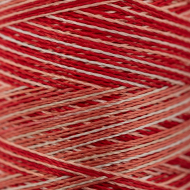 Нитки для вышивания Gamma мультиколор M120/2 100% вискоза 5000 я цв.Set 10 красные
