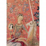 Набор для вышивания THEA GOUVERNEUR арт.2021 Дама и Единорог 60х84 см