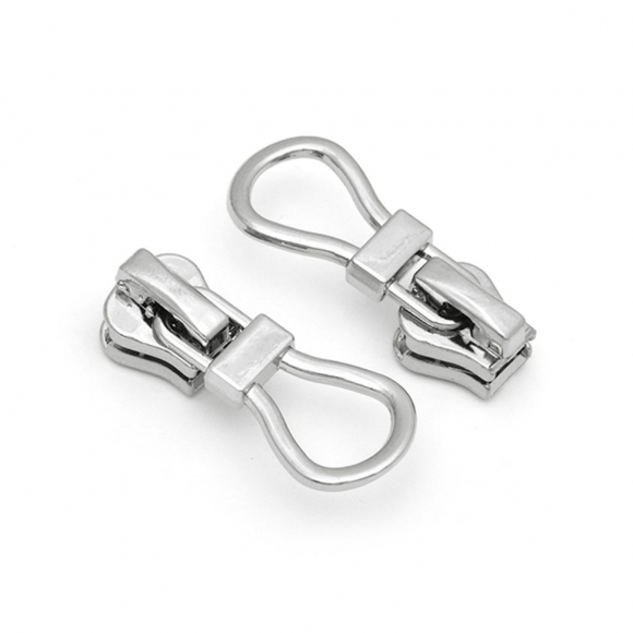 Замок MaxZipper автомат ТР#5 F14 цв.никель уп.100шт Замок MaxZipper автомат ТР#5 F14 цв.никель уп.100шт