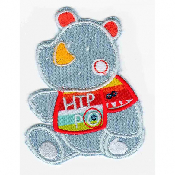 Термоаппликация HKM "Бегемотик"