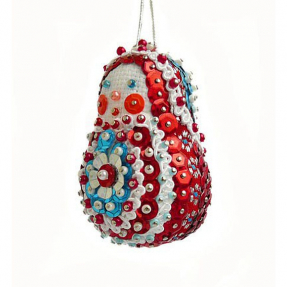 96144_Набор для творчества - елочная игрушка "Матрёшка"