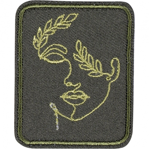 Термоаппликация "Парные листочки вереска"