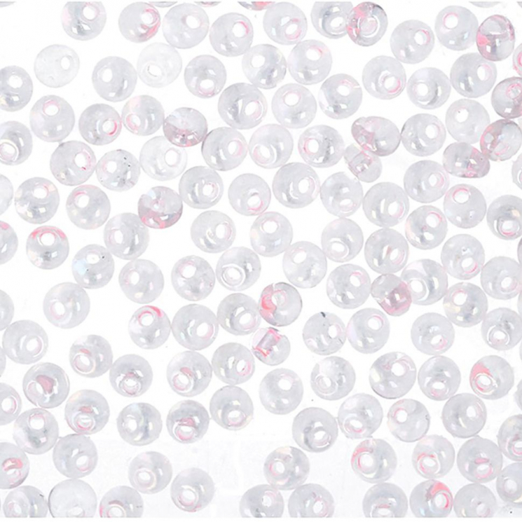 Бисер Япония "TOHO" MAGATAMA №3  3 мм 5 х 5 г №0171 бледно-розовый/перламутр