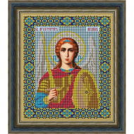 Набор для вышивания бисером GALLA COLLECTION арт.И 053 Икона Святой Архангел Михаил 18x22 см