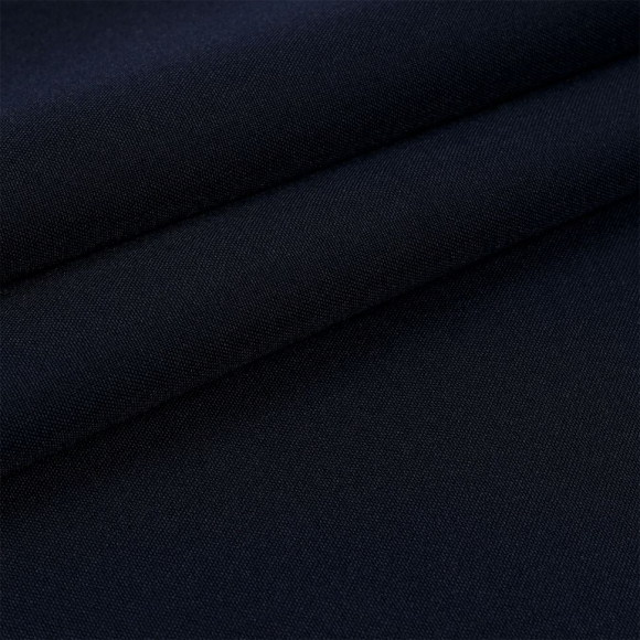 Ткань Габардин кач-во Фухуа 180 г/м? 100% полиэстер шир.150 см арт.TBY.Gbf.24102.4 цв.04 т.синий рул.25м