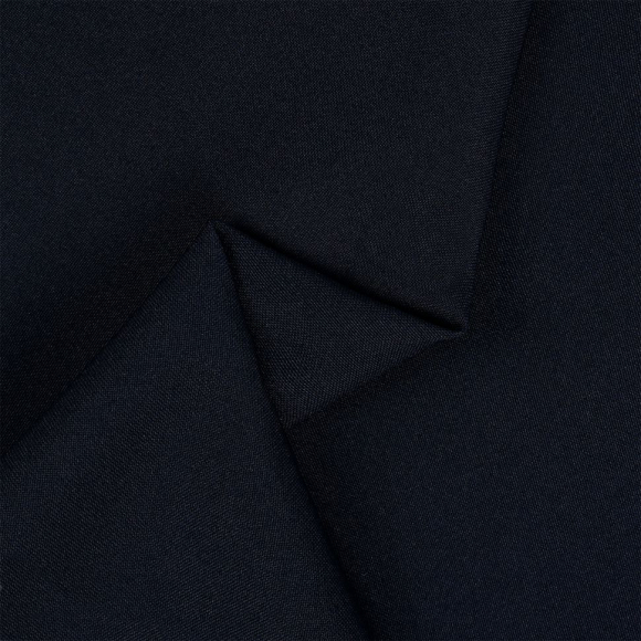 Ткань Габардин кач-во Фухуа 180 г/м? 100% полиэстер шир.150 см арт.TBY.Gbf.24102.4 цв.04 т.синий рул.25м