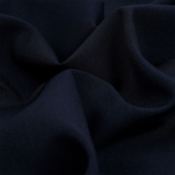 Ткань Габардин кач-во Фухуа 180 г/м? 100% полиэстер шир.150 см арт.TBY.Gbf.24102.4 цв.04 т.синий рул.25м