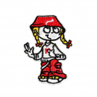 Термоаппликации арт.TBE-P5 Девочка 4х8 см 20 шт