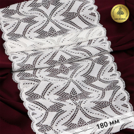 Кружево-стрейч KRUZHEVO арт.TBY.L2203 шир.180мм (под заказ)
