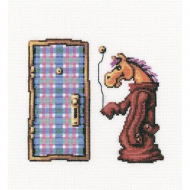 Набор для вышивания РТО арт.C206 Ход конём 19х19 см