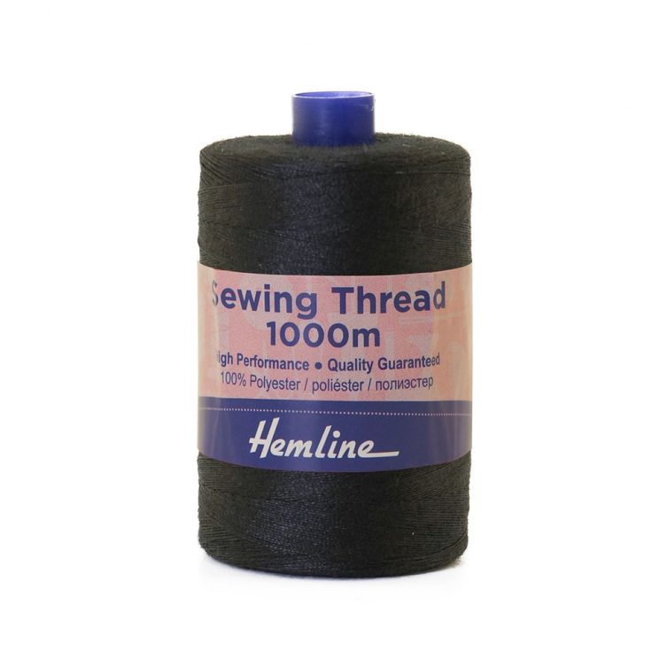 183495_Нить универсальная Hemline для шитья, 1000 м