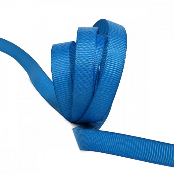 Лента Ideal репсовая в рубчик шир.10мм цв. 366 ярк.синий уп.27,42м