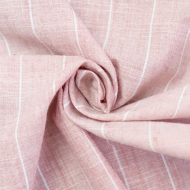 Ткань Хлопок 105 г/м? 55% хлопок, 45% полиэстер шир.145 см арт.Р.19975.04 цв.04 розовая пудра уп.25м