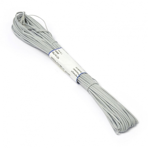 Шнур отделочный 1с13 Сутаж 1,8мм цв.св.серый уп.20м
