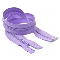 Молния MaxZipper пласт. спираль №5-N 45см цв.F166 лавандовый уп.50шт