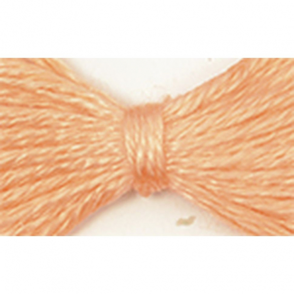 Нитки мулине цв.0702 бл.оранжевый 12х10м С-Пб