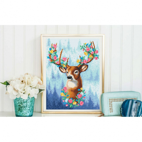 164742_Картина стразами "Дух леса"