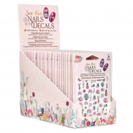 176540_Слайдеры для дизайна ногтей, набор 25 шт на картонном прикассовом стенде