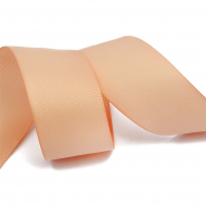 Лента Ideal репсовая в рубчик шир.38мм цв. 813 пудровый уп.27,42м