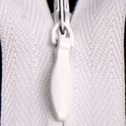 Молния потайная нераз 20см S-501 белый полиэстер SBS уп.100шт