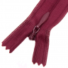 Молния потайная нераз 50см S-021 бордовый темный SBS уп.100шт