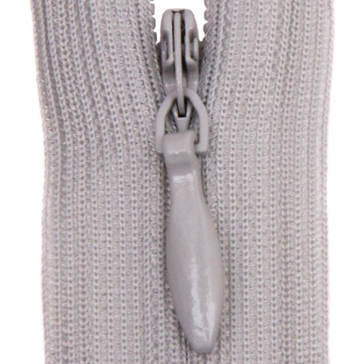 Молния потайная нераз 35см S-204 серый SBS уп.100шт