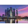 Алмазная мозаика Ah5467 Москва-Сити 40х60