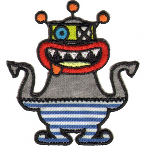 Термоаппликация HKM "Монстр с красным ртом"