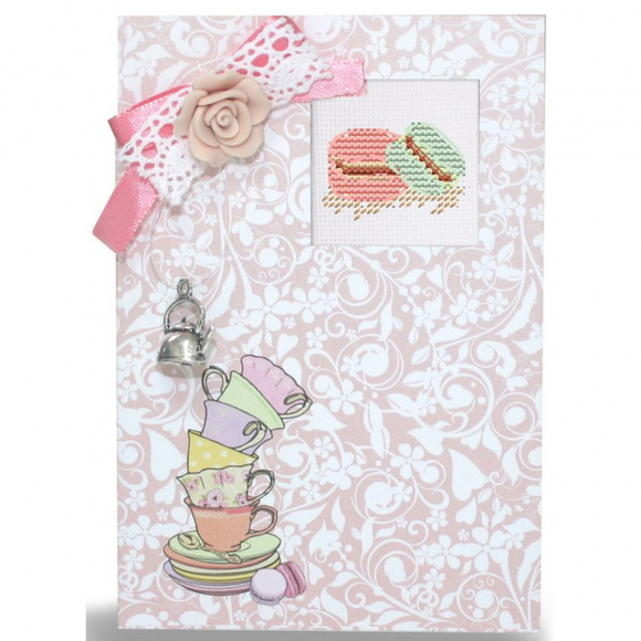 Набор для изготовления открытки "Чашки"