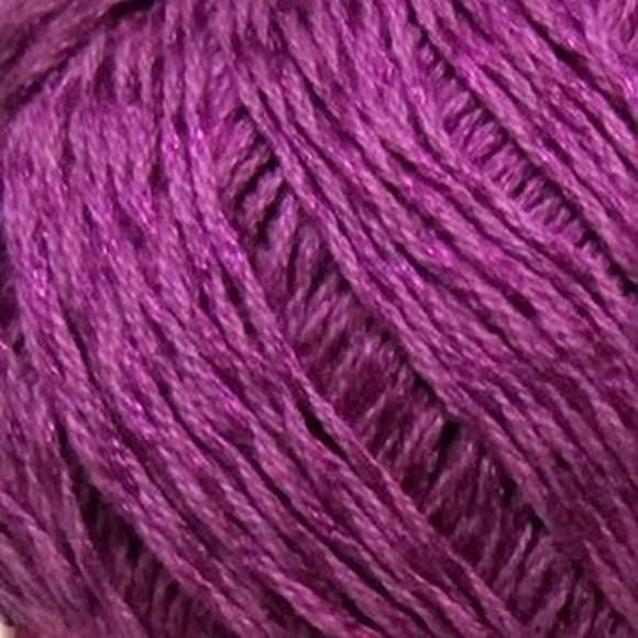 Пряжа для вязания ПЕХ Жемчужная (50% хлопок, 50% вискоза) 5х100г/425м цв.179 фиалка