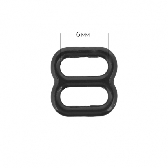 Пряжка регулятор для бюстгальтера пластик ARTA.F.SF-0A-1 06мм цв.170 черный, уп.50шт Пряжка регулятор для бюстгальтера пластик ARTA.F.SF-0A-1 06мм цв.170 черный, уп.50шт