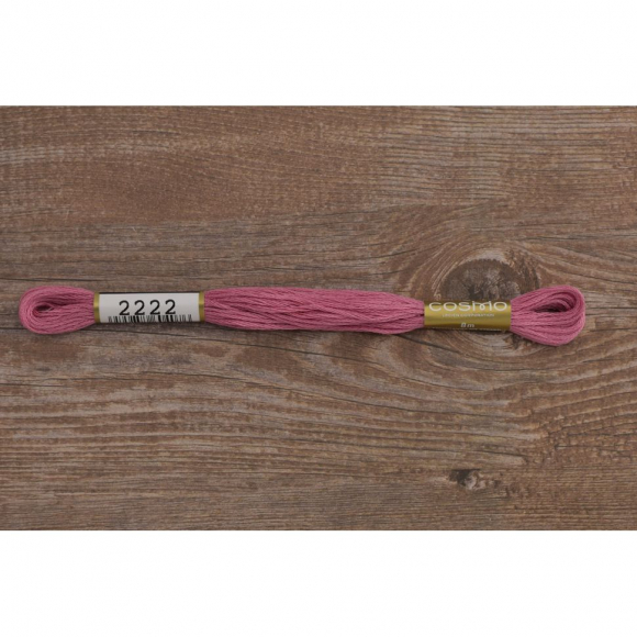 Мулине COSMO однотонный цвет 2222