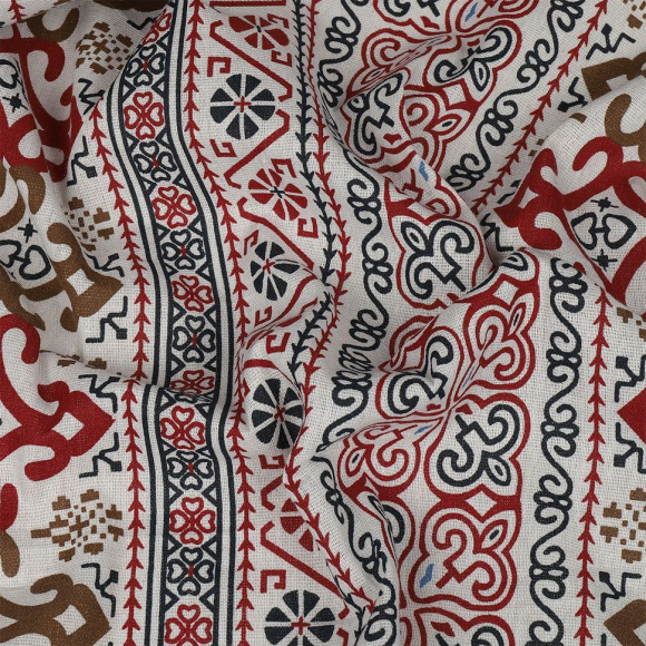 Ткань Лен, арт.TBY.DJ.60, 140г/м?, 30% лен 70% хлопок, шир.150см, уп.3м