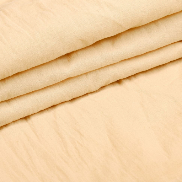 Ткань Хлопок крэш 90 г/м? 100% хлопок шир.150 см арт.TBY.Caw.37 цв.св.бежевый уп.1м Ткань Хлопок крэш 90 г/м? 100% хлопок шир.150 см арт.TBY.Caw.37 цв.св.бежевый уп.1м