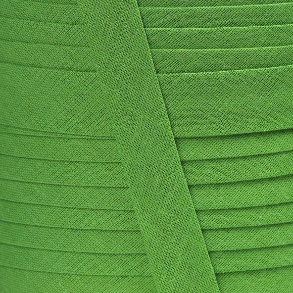 Косая бейка хлопок TBY арт.CB15 шир.15мм цв.F238 зеленый уп.132 м