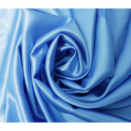 Ткань атлас стрейч 95 г/м? 97% полиэстер, 3% спандекс шир.150 см арт.Р.11312.11 цв.11 бирюзовый уп.25м