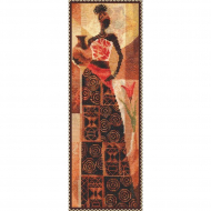 Набор для вышивания ПАЛИТРА арт.10.002 Девушка с кувшином 12х36 см