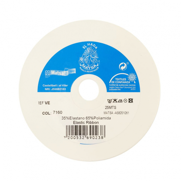 Резинка окантовочная, цвет синий