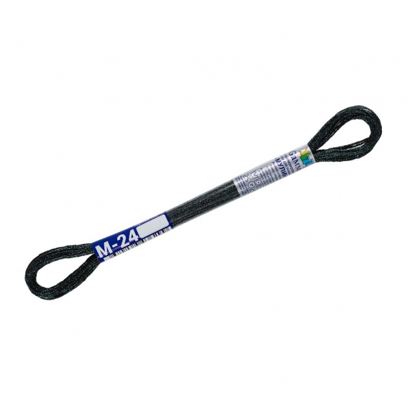 Нитки для вышивания Gamma мулине NM металлик 100% полиэстер 12 x 8 м цв.М-24 т.т.зеленый