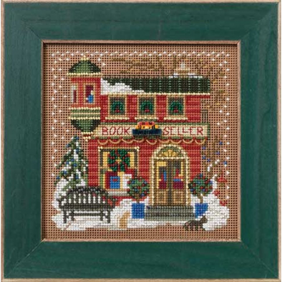 Набор для вышивания MILL HILL Книжный магазин 12,7х12,7 см