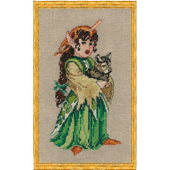 Набор для вышивания NIMUE арт.11-Z002 K Melisange (Мелисанж) 11х20 см